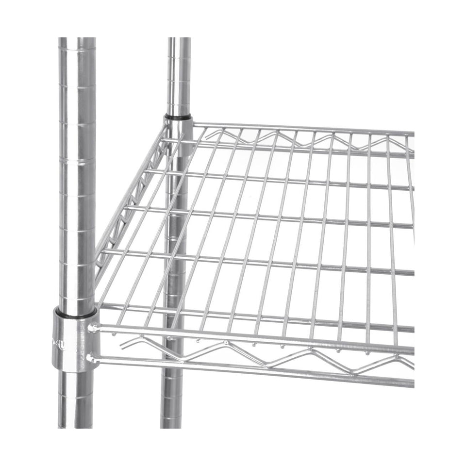 Vogue 4 Tier Wire Shelving Kit 1525x457mm - L929