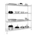 Vogue 4 Tier Wire Shelving Kit 1830x460mm - L939