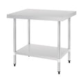 Vogue Stainless Steel Prep Table 900mm - T375