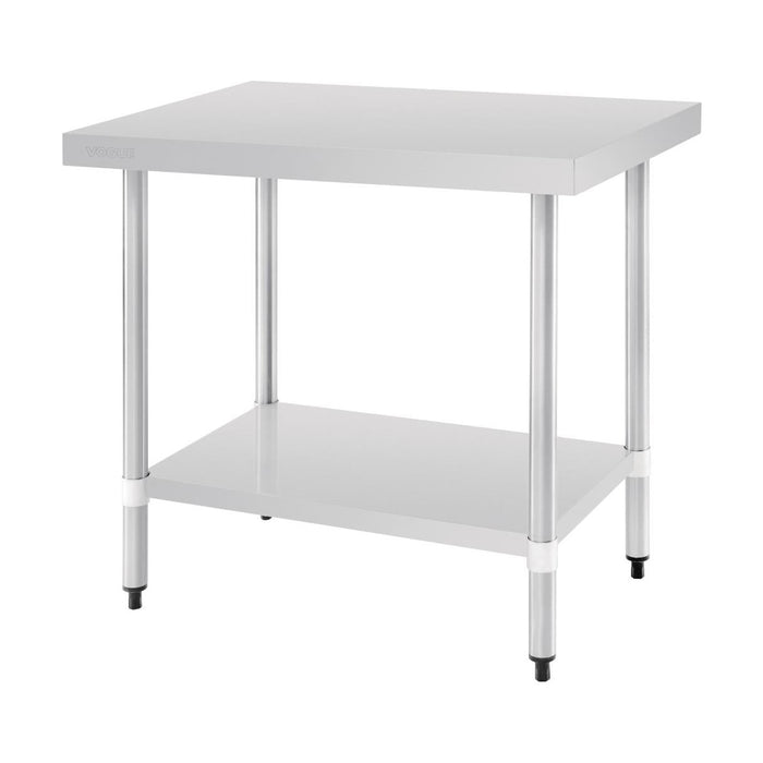 Vogue Stainless Steel Prep Table 900mm - T375