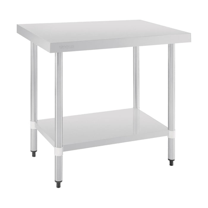 Vogue Stainless Steel Prep Table 900mm - T375