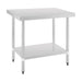 Vogue Stainless Steel Prep Table 900mm - T375