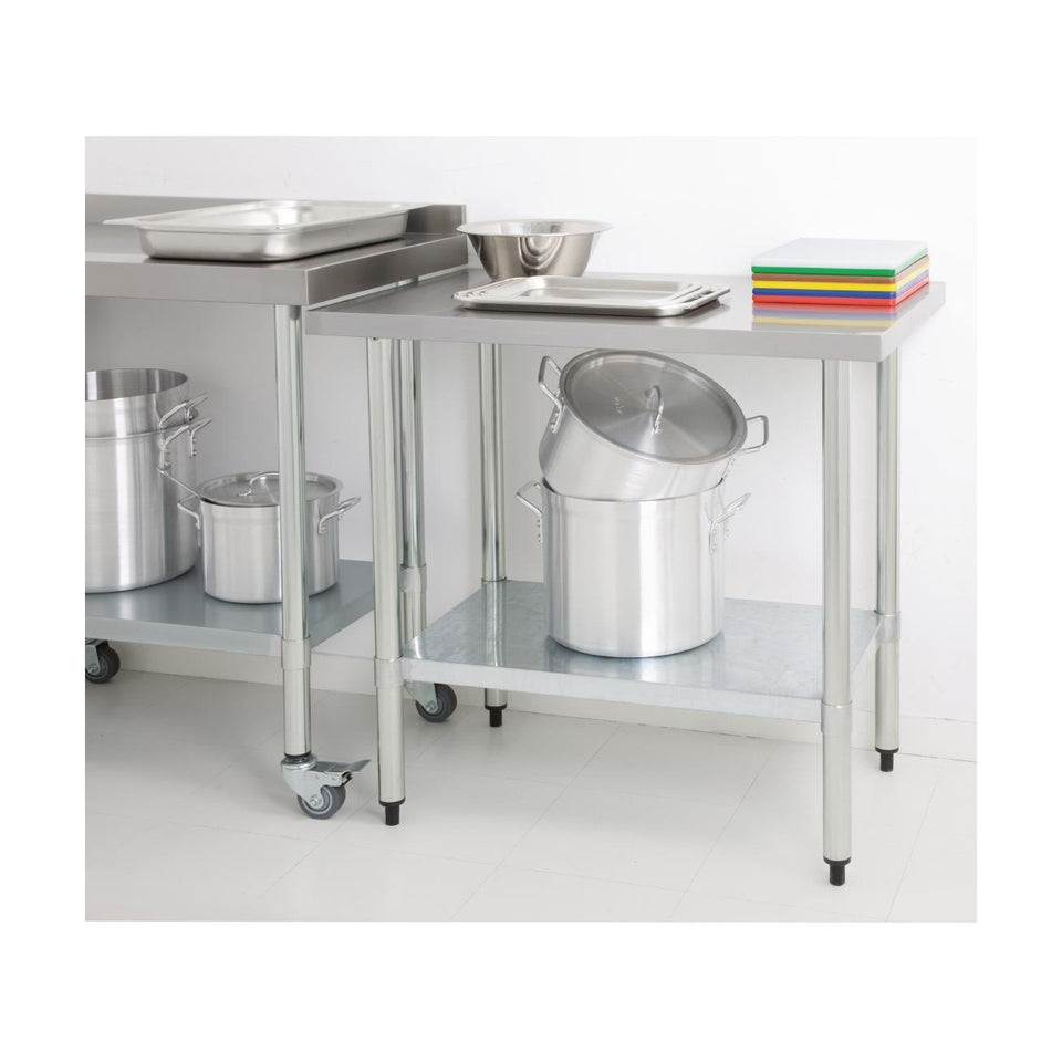 Vogue Stainless Steel Prep Table 900mm - T375