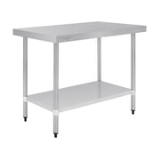 Vogue Stainless Steel Prep Table 1200mm - T376