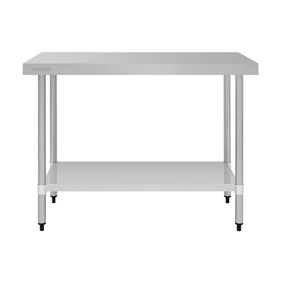 Vogue Stainless Steel Prep Table 1200mm - T376