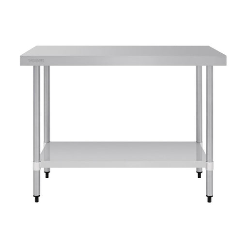 Vogue Stainless Steel Prep Table 1200mm - T376