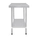 Vogue Stainless Steel Prep Table 1200mm - T376