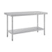 Vogue Stainless Steel Prep Table 1500mm - T377