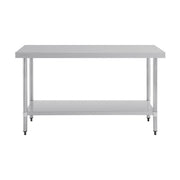 Vogue Stainless Steel Prep Table 1500mm - T377
