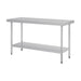 Vogue Stainless Steel Prep Table 1500mm - T377