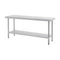 Vogue Stainless Steel Prep Table 1800mm - T378