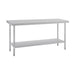 Vogue Stainless Steel Prep Table 1800mm - T378
