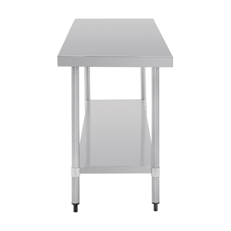 Vogue Stainless Steel Prep Table 1800mm - T378