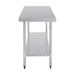 Vogue Stainless Steel Prep Table 1800mm - T378