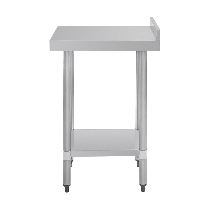 Vogue Stainless Steel Prep Table with Splashback 600mm - T379