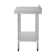 Vogue Stainless Steel Prep Table with Splashback 900mm - T380