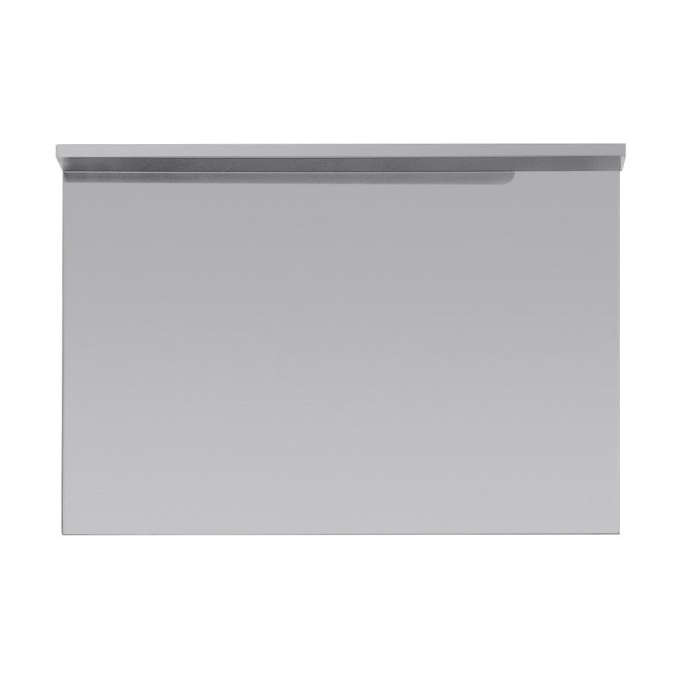 Vogue Stainless Steel Prep Table with Splashback 900mm - T380