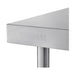 Vogue Stainless Steel Prep Table with Splashback 900mm - T380