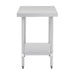 Vogue Stainless Steel Prep Table 600mm - T389