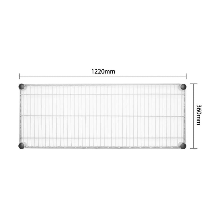 Vogue Steel Wire Wall Shelf 1220mm - U202