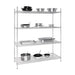 Vogue 4 Tier Wire Shelving Kit 1525x610mm - U258