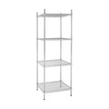 Vogue 4 Tier Wire Shelving Kit 610x610mm - U884