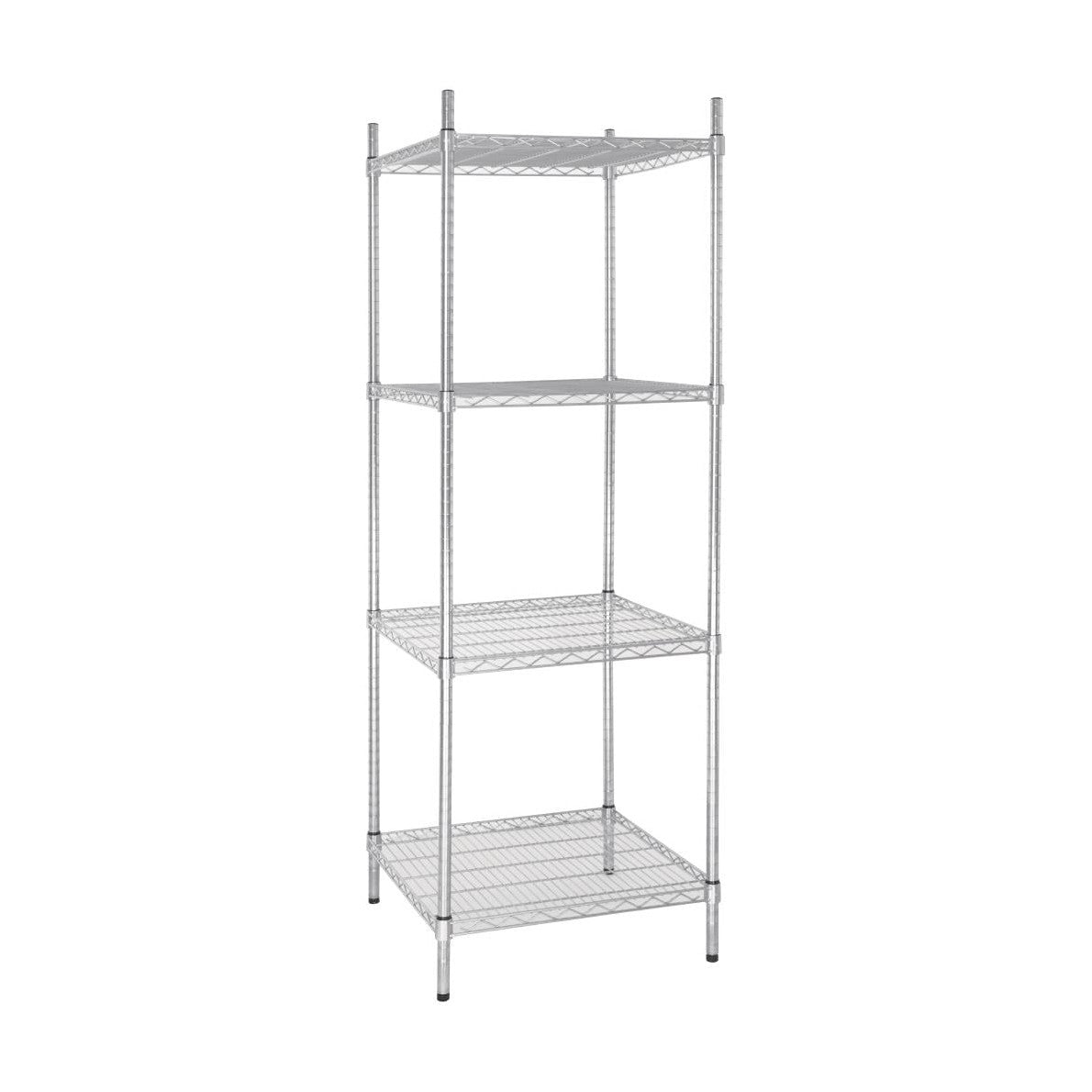 Vogue 4 Tier Wire Shelving Kit 610x610mm - U884