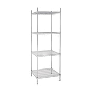 Vogue 4 Tier Wire Shelving Kit 610x610mm - U884