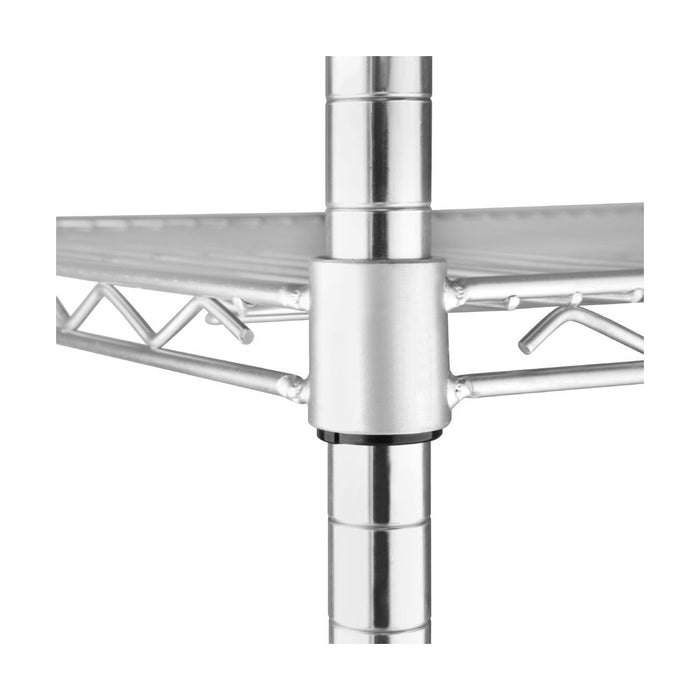 Vogue 4 Tier Wire Shelving Kit 610x610mm - U884