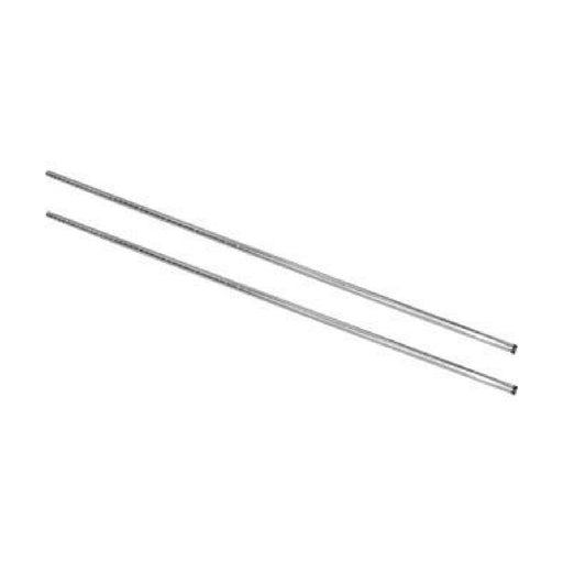 Vogue Chrome Upright Posts 1830mm (2 Pack) - U888