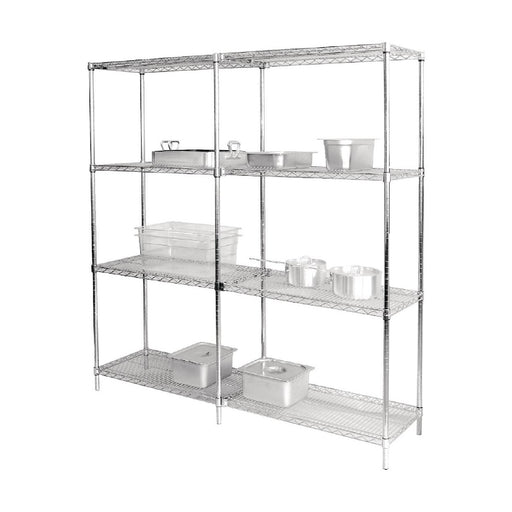 Vogue Chrome Wire Shelves 915x457mm (2 Pack) - U889