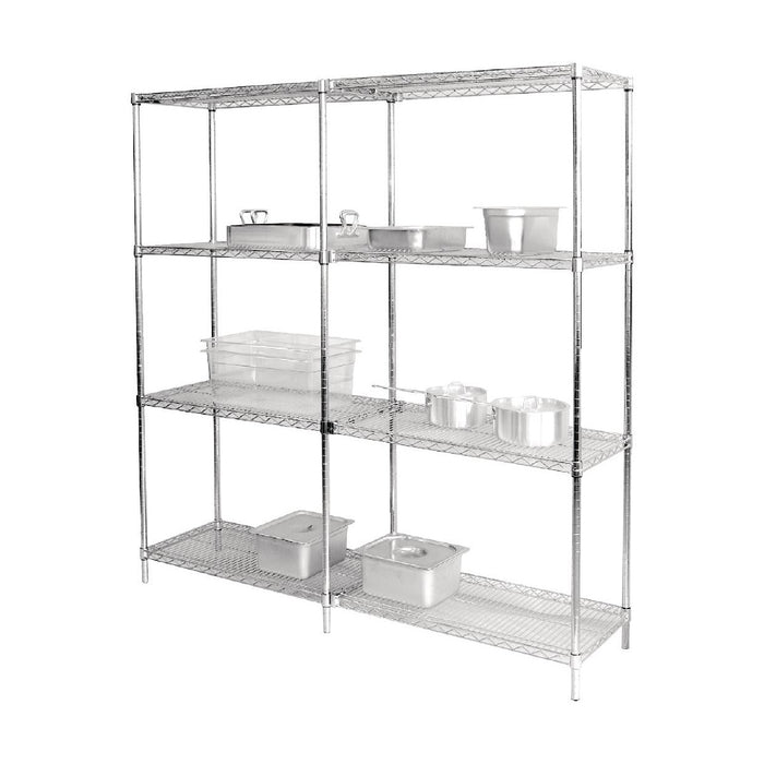Vogue Chrome Wire Shelves 915x457mm (2 Pack) - U889