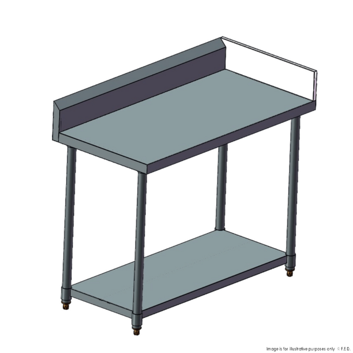 Modular Systems Splashback Extension for Premium 600 Series Bench - WBB6-SB