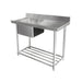 Mixrite Stainless Steel Dishwasher Single Inlet Sink W1200 X D600 X H900 1 - WSS16165R