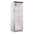 FED-X Stainless Steel Upright Static Display Fridge - XR400SG