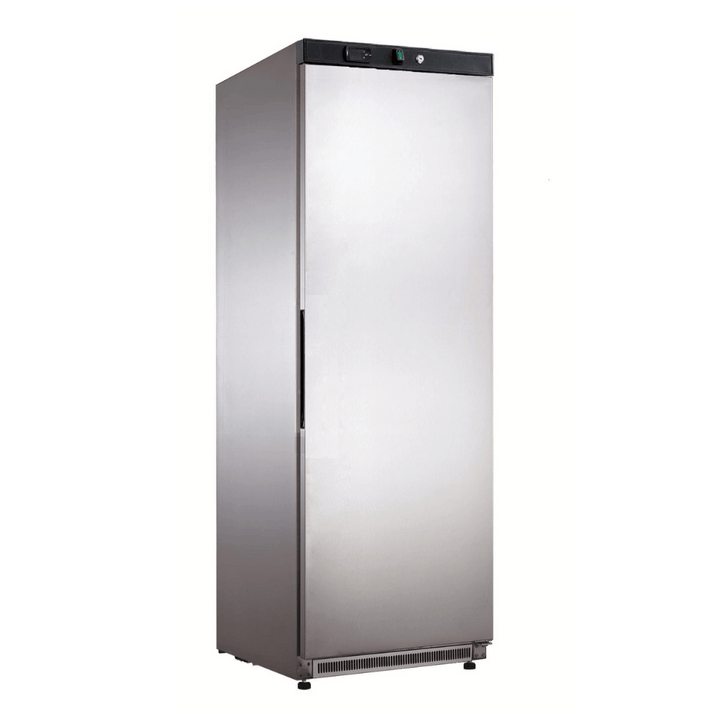 FED-X Stainless Steel Upright Static Fridge - XR400SS