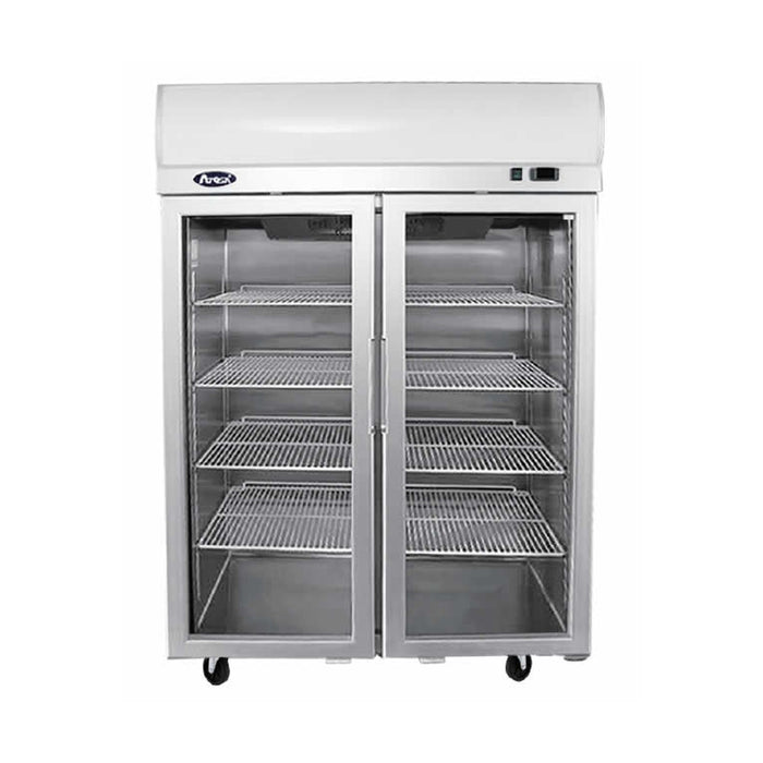 Atosa Top Mounted Double Door Glass Freezer - YCF9408