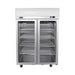 Atosa Top Mounted Double Door Glass Freezer - YCF9408