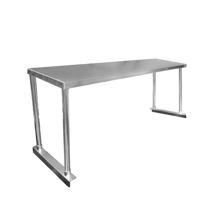 Modular Systems Stainless Steel Single Tier Workbench Overshelf - 1200-WBO1