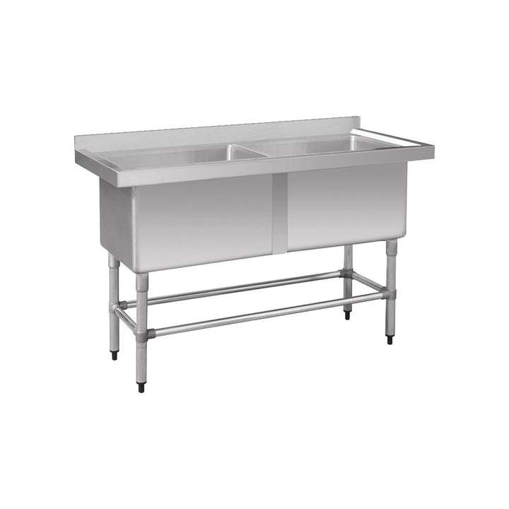 Modular Systems Stainless Steel Double Deep Pot Sink - 1410-6-DSB