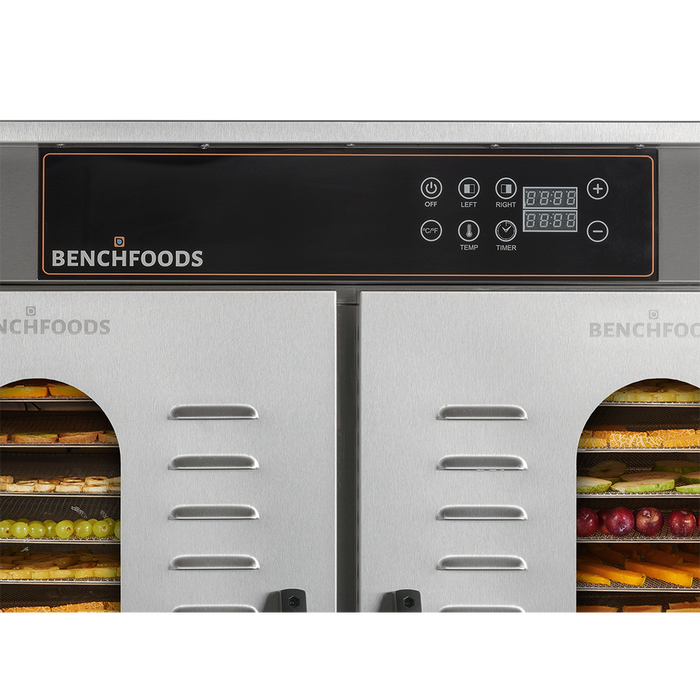 BenchFoods 32 Tray Side by Side Commercial Food Dehydrator - 32HCUD