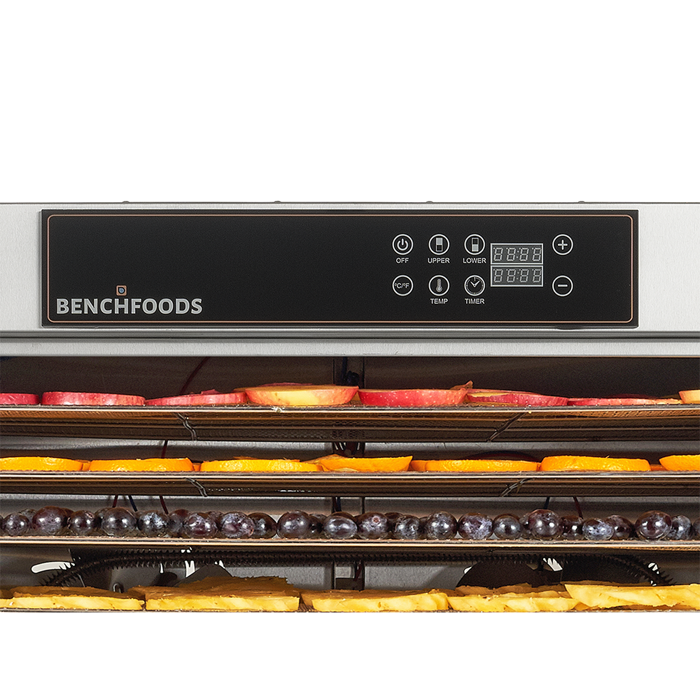 BenchFoods 32 Tray Top & Bottom Commercial Food Dehydrator - 32VCUD