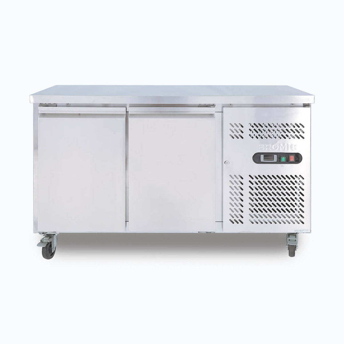 Bromic Under Bench Fridge - 282L - 2 Doors - Stainless Steel - UBC1360SD-NR