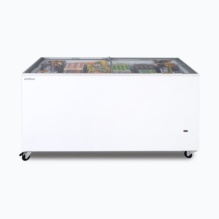 Bromic Display Chest Freezer - 491L - Flat Glass Top - CF0500FTFG-NR