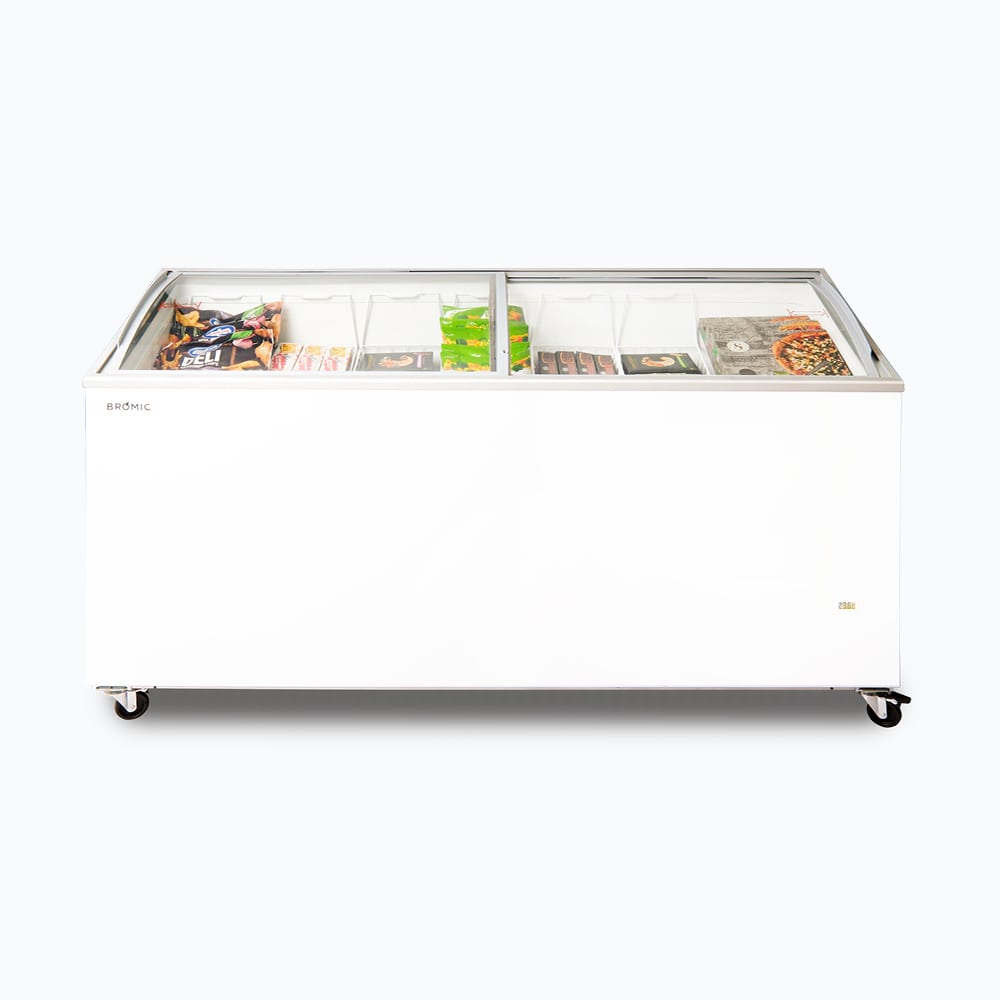 Bromic Display Chest Freezer - 555L - Curved Glass Top - CF0600ATCG-NR