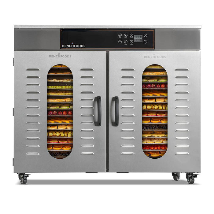 BenchFoods 32 Tray Side by Side Commercial Food Dehydrator - 32HCUD