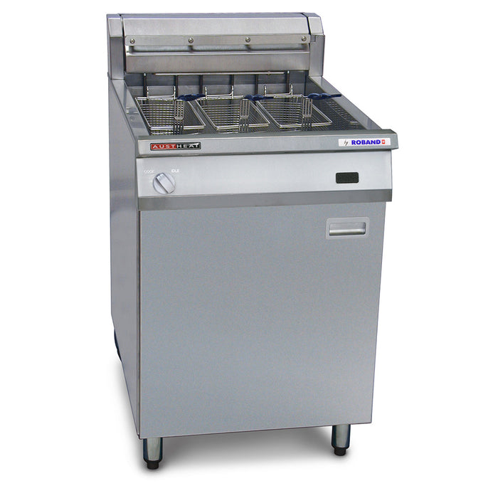 Austheat Freestanding Electric Fryer, 3 baskets (with Rapid Recovery)  - AF813R