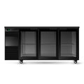 SKOPE BackBar 3 Glass Swing Door Fridge - BB.3.GSW