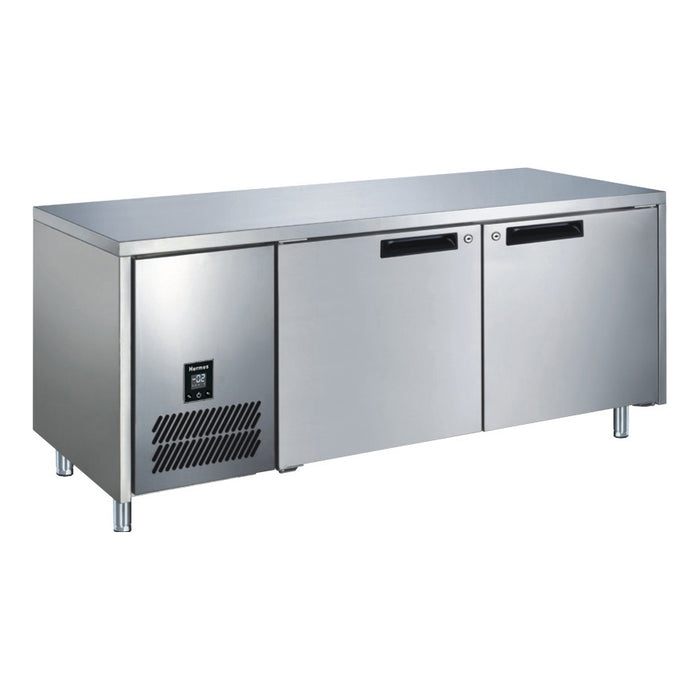 Glacian Slimline Freezer with 2 Stainless Steel Doors 267L - BFS61420