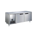 Glacian Slimline Under Bench Fridge with 2 Stainless Steel Doors 416L - BCS71815